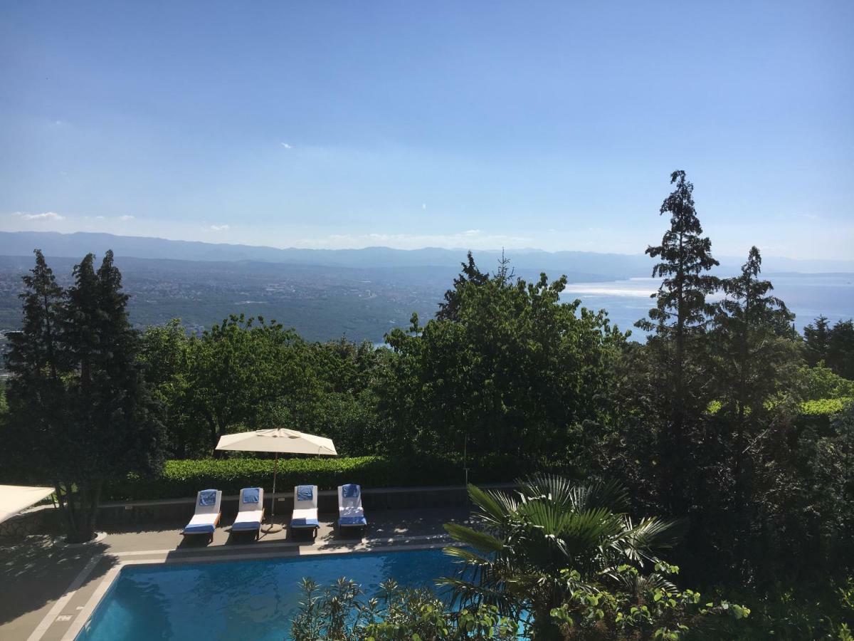 Luxury Apartment With Private Pool And 2 Bedrooms In Villa Opatija Bay View Exterior foto